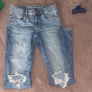 Bootcut American eagle jeans size 6 Long